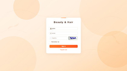 Beauty & Hair Salon Booking System